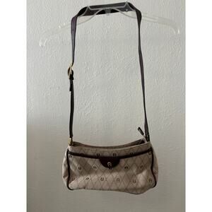 Vintage Etienne Aigner Shoulder Bag Purse Bown Y2K